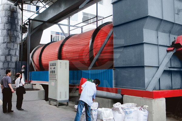 Shandong Corn Pulp Dryer Case