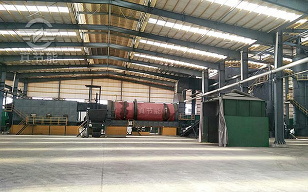 Upgrading of paper mill sludge dryer