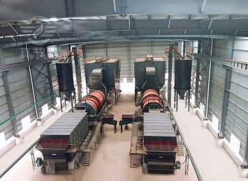 Advantages of three-tube vinasse dryer