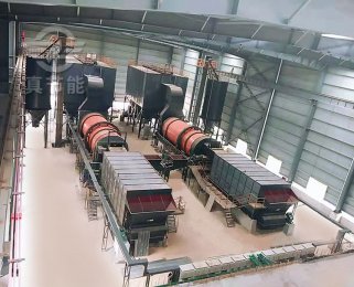 Rotary Rake Triple Stage Muti-loop Dryer for industrial sludge