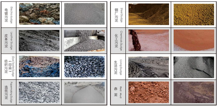 sludge dryer materials